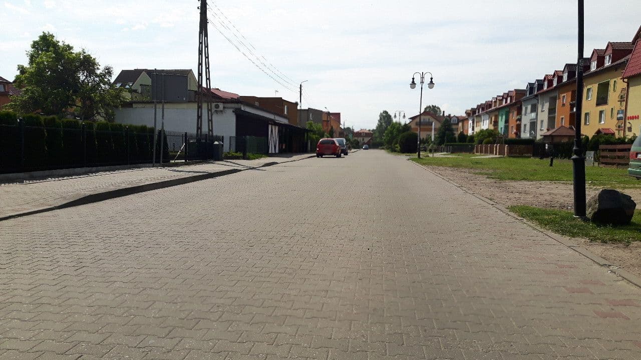 Street view near Pokoje Gościnne Rodos, Łeba — © changchun1 (CC BY-SA · Mapillary)