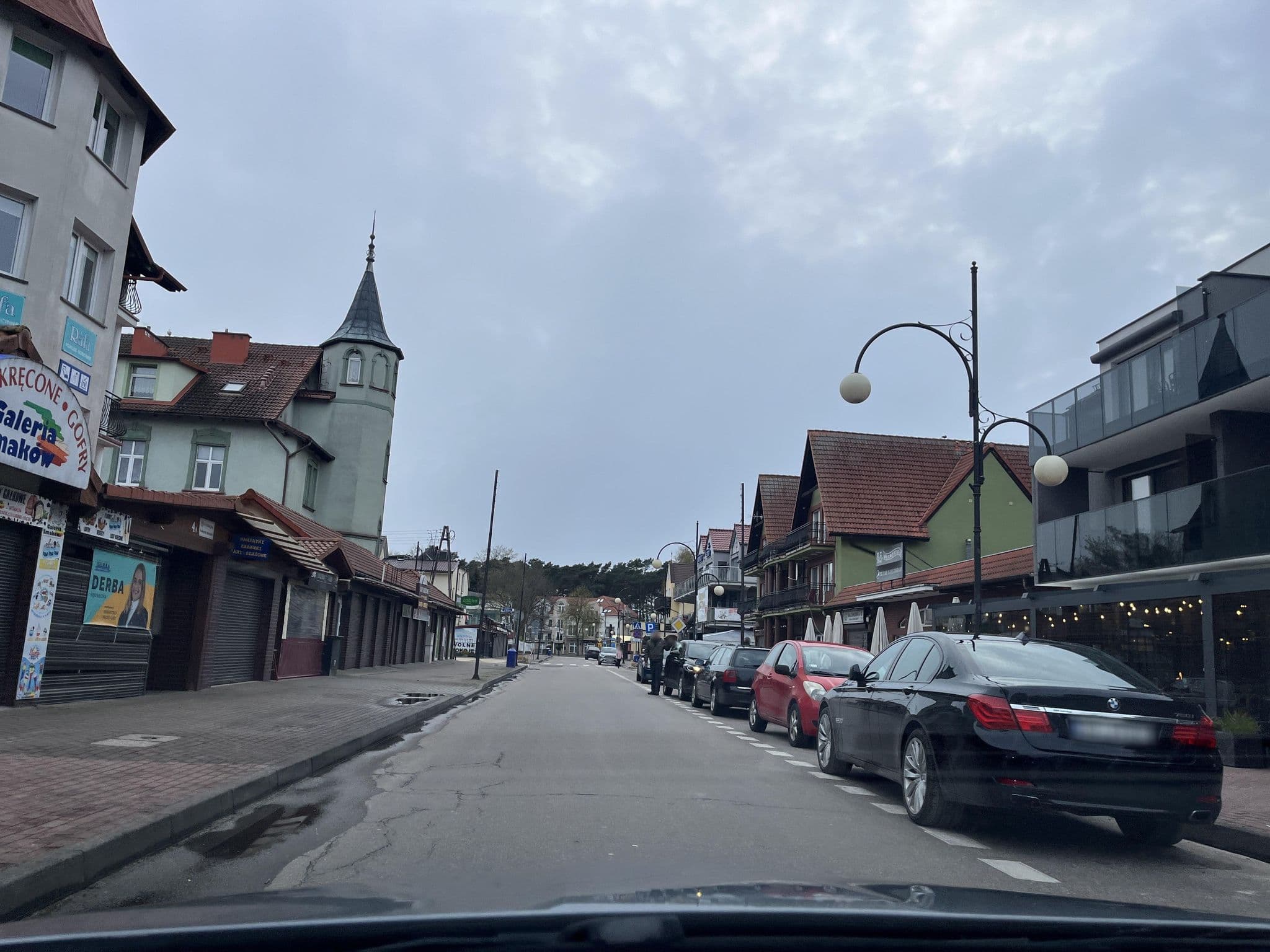 Street view near Pensjonat Elżbieta Mart, Łeba — © ptks (CC BY-SA · Mapillary)