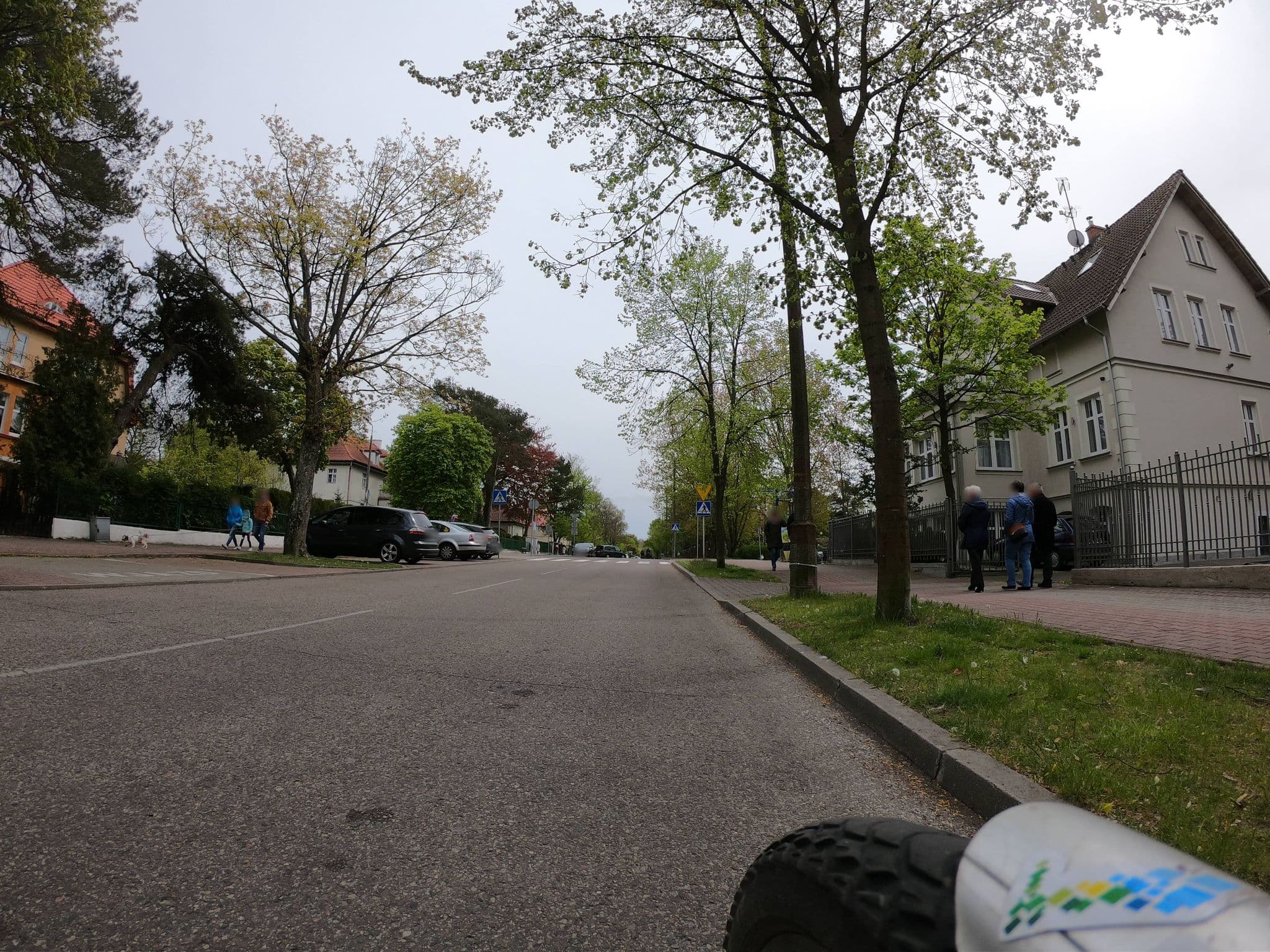 Street view near Villa Komandor Leonarda Basta, Ustka — © masterofnoroad (CC BY-SA · Mapillary)