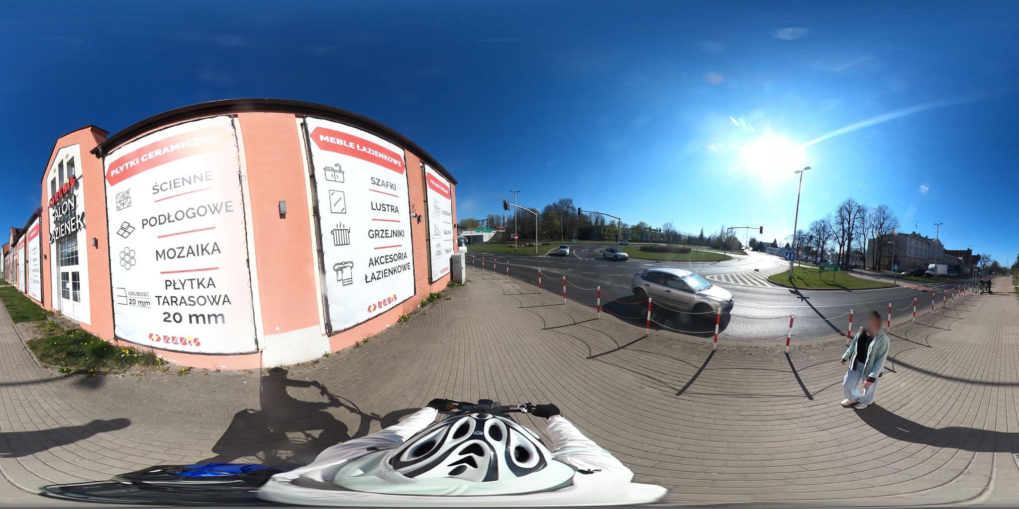 Street view near Pałac w Nosowie, Koszalin — © Ameba (CC BY-SA · Mapillary)