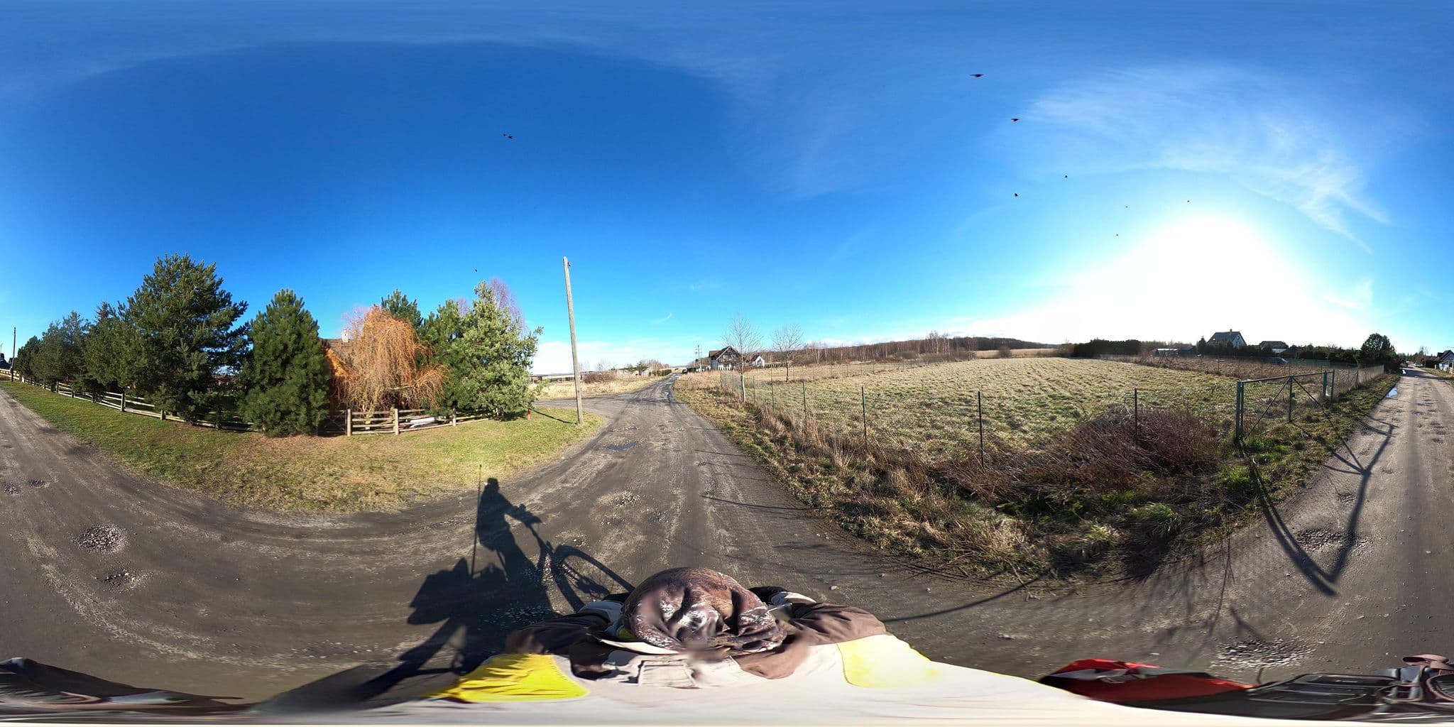 Street view near Holiday home Mscice Podamirowo XV, Mielno — © masterofnoroad (CC BY-SA · Mapillary)