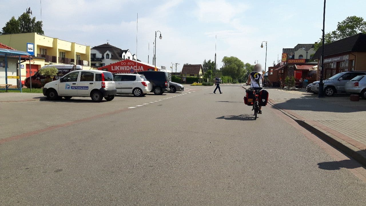 Street view near Willa Linc, Łeba — © changchun1 (CC BY-SA · Mapillary)