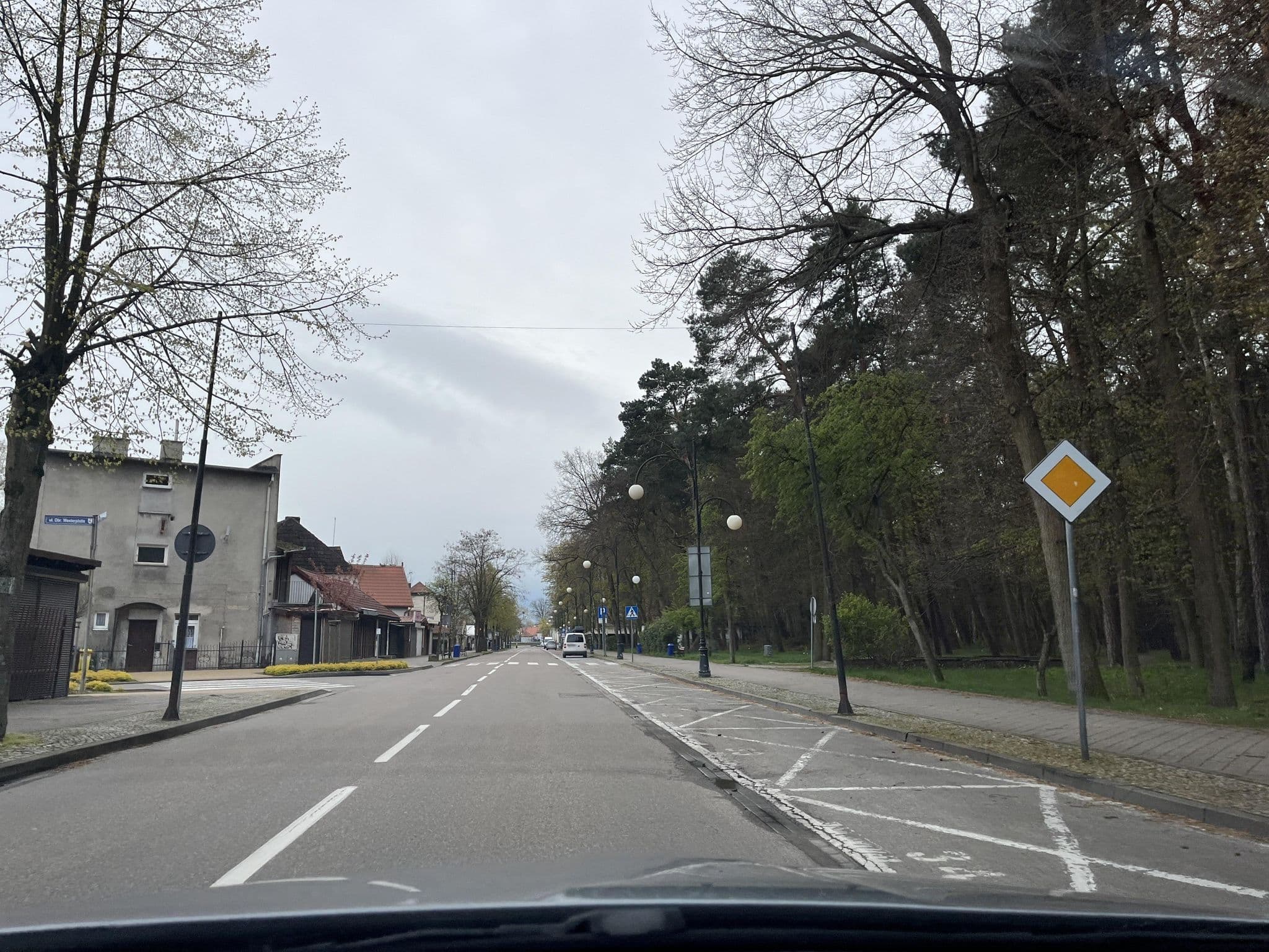 Street view near Willa Secesja, Łeba — © ptks (CC BY-SA · Mapillary)