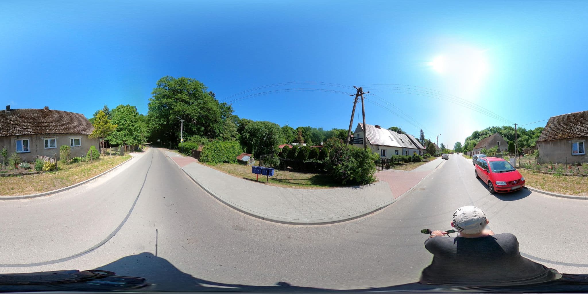 Street view near "Cichy Dwór" Barbara Bokiej, Sianów — © masterofnoroad (CC BY-SA · Mapillary)