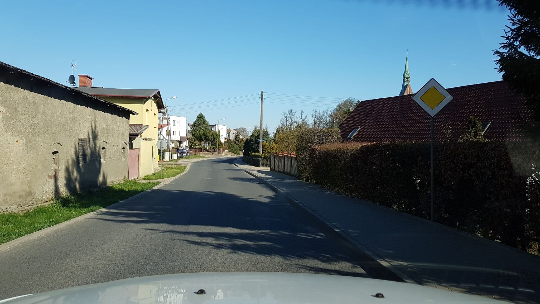 Street view near Hotel Czarny Tulipan, Koszalin — © masterofnoroad (CC BY-SA · Mapillary)