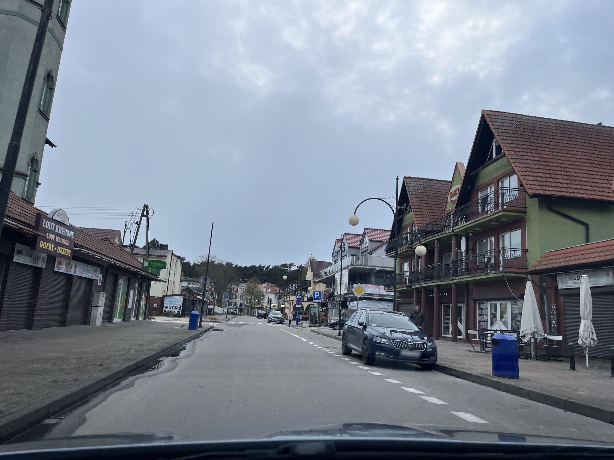 Street view near "Elżbieta" Pokoje Gościnne Elżbieta Mart, Łeba — © ptks (CC BY-SA · Mapillary)