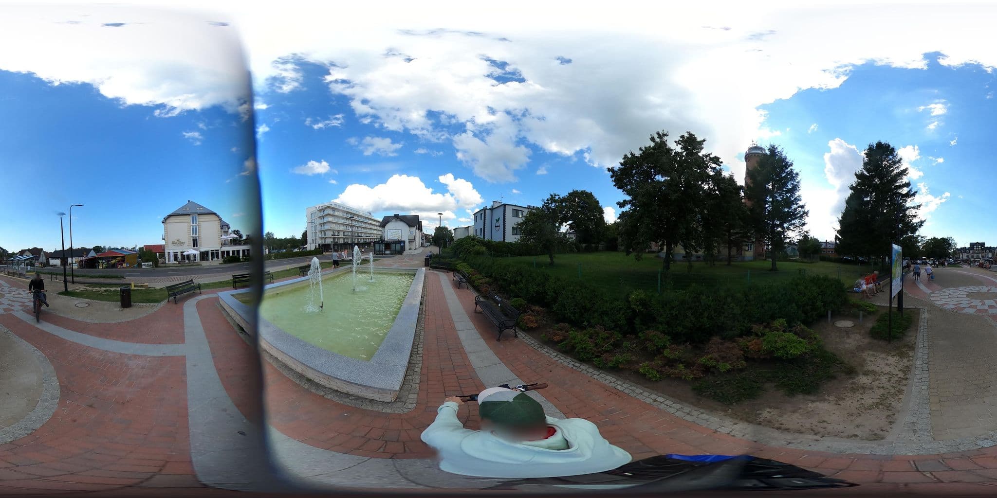 Street view near Centrum Zdrowia I Wypoczynku Król Plaza Spa, Darłowo — © Ameba (CC BY-SA · Mapillary)