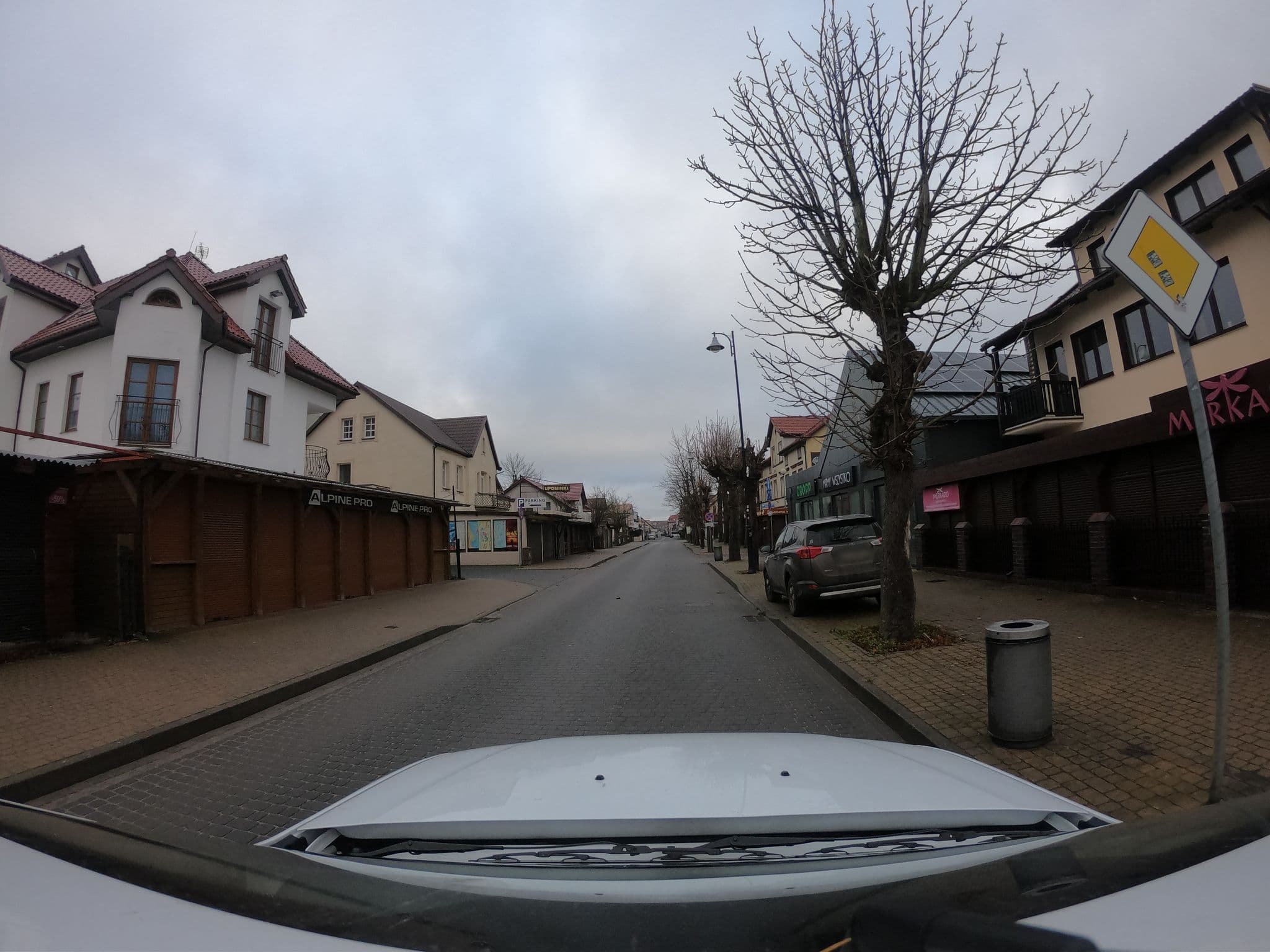 Street view near Villa Asteria Hotel, Darłówko — © masterofnoroad (CC BY-SA · Mapillary)