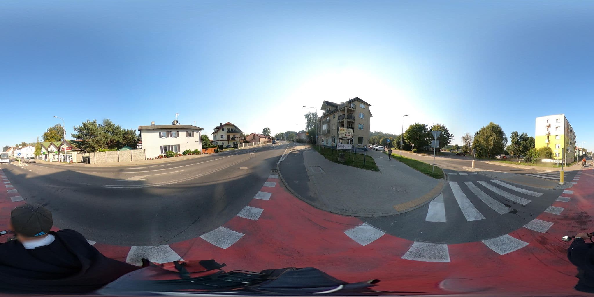 Street view near Świderski Kazimierz. Noclegi, Ustka — © masterofnoroad (CC BY-SA · Mapillary)