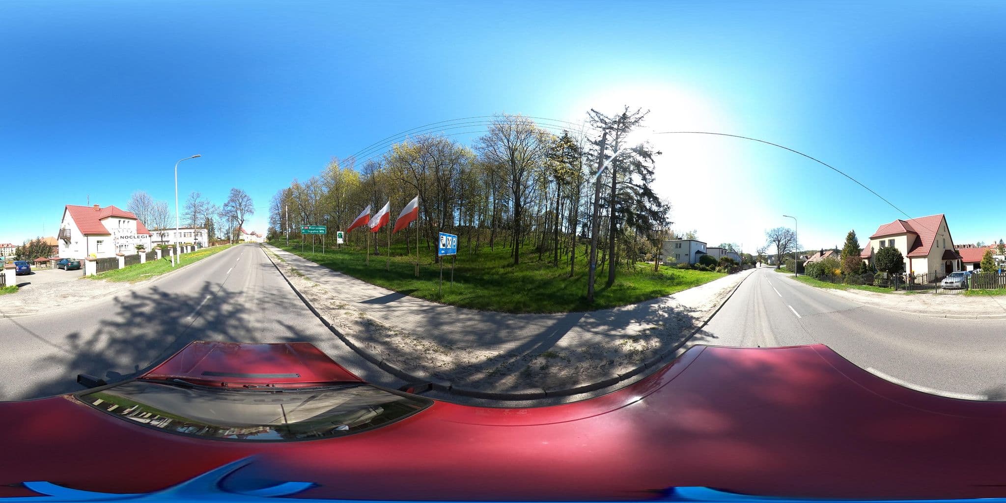 Street view near Spichlerz. Hotel, Miastko — © masterofnoroad (CC BY-SA · Mapillary)