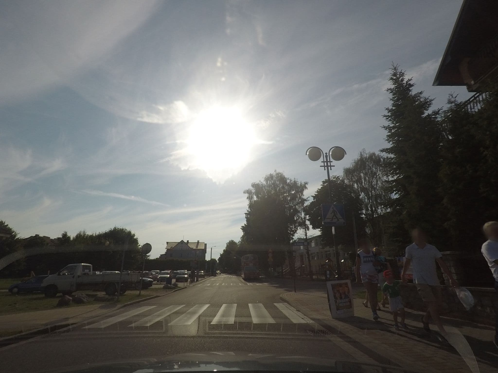 Street view near Kolumb. Pokoje gościnne, Łeba — © canadarunner (CC BY-SA · Mapillary)