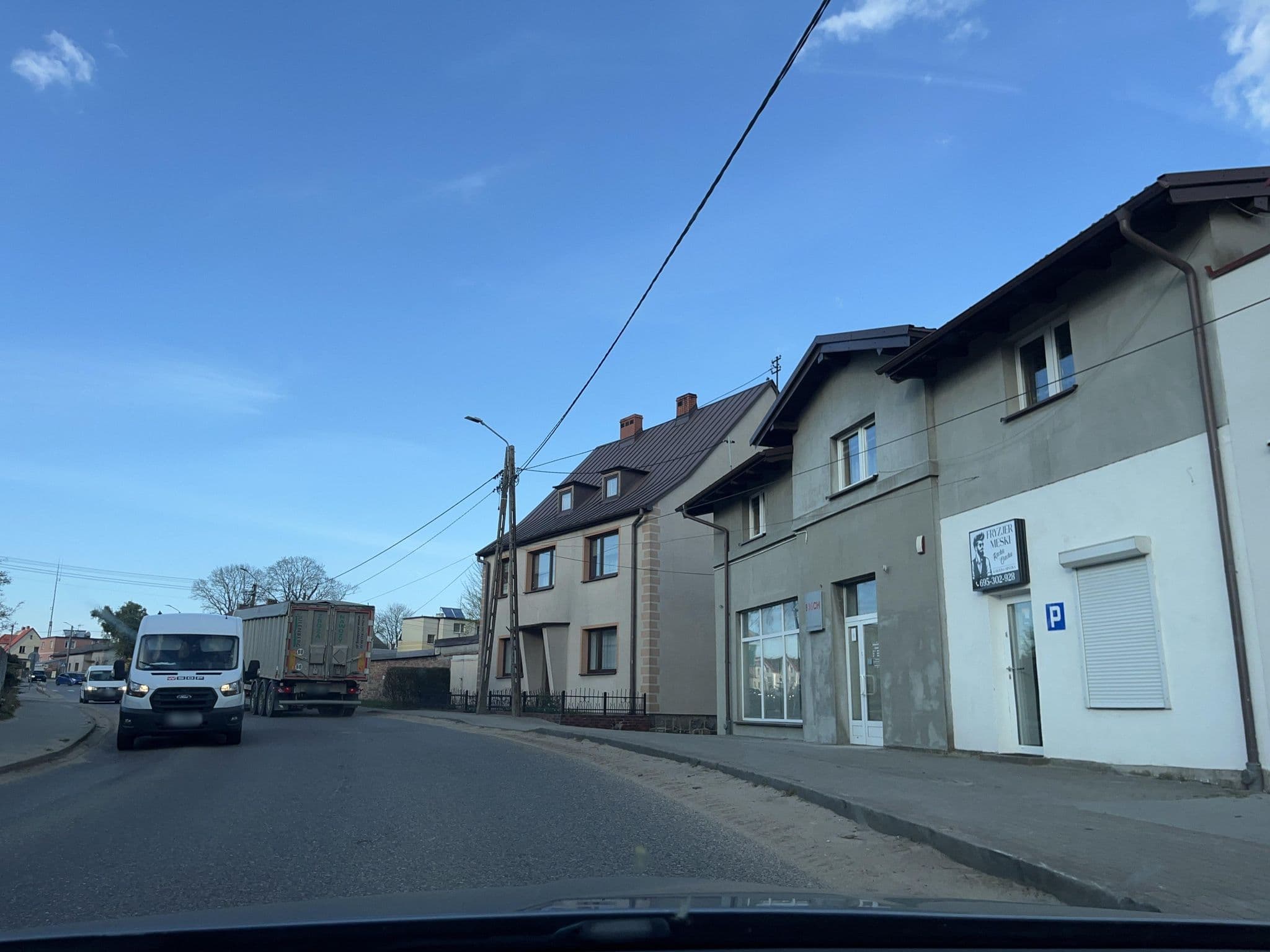 Street view near Dosia. Wynajem pokoi. Brill J., Choczewo — © ptks (CC BY-SA · Mapillary)