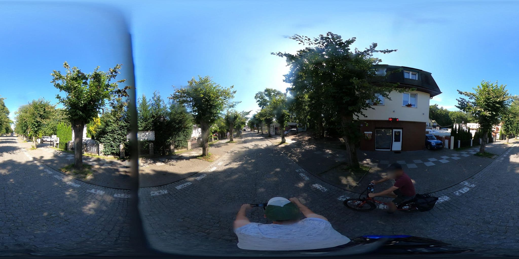 Street view near Ośrodek Wypoczynkowy Milenium S.C. Emilia Bogdan Cygan, Mielno — © Ameba (CC BY-SA · Mapillary)