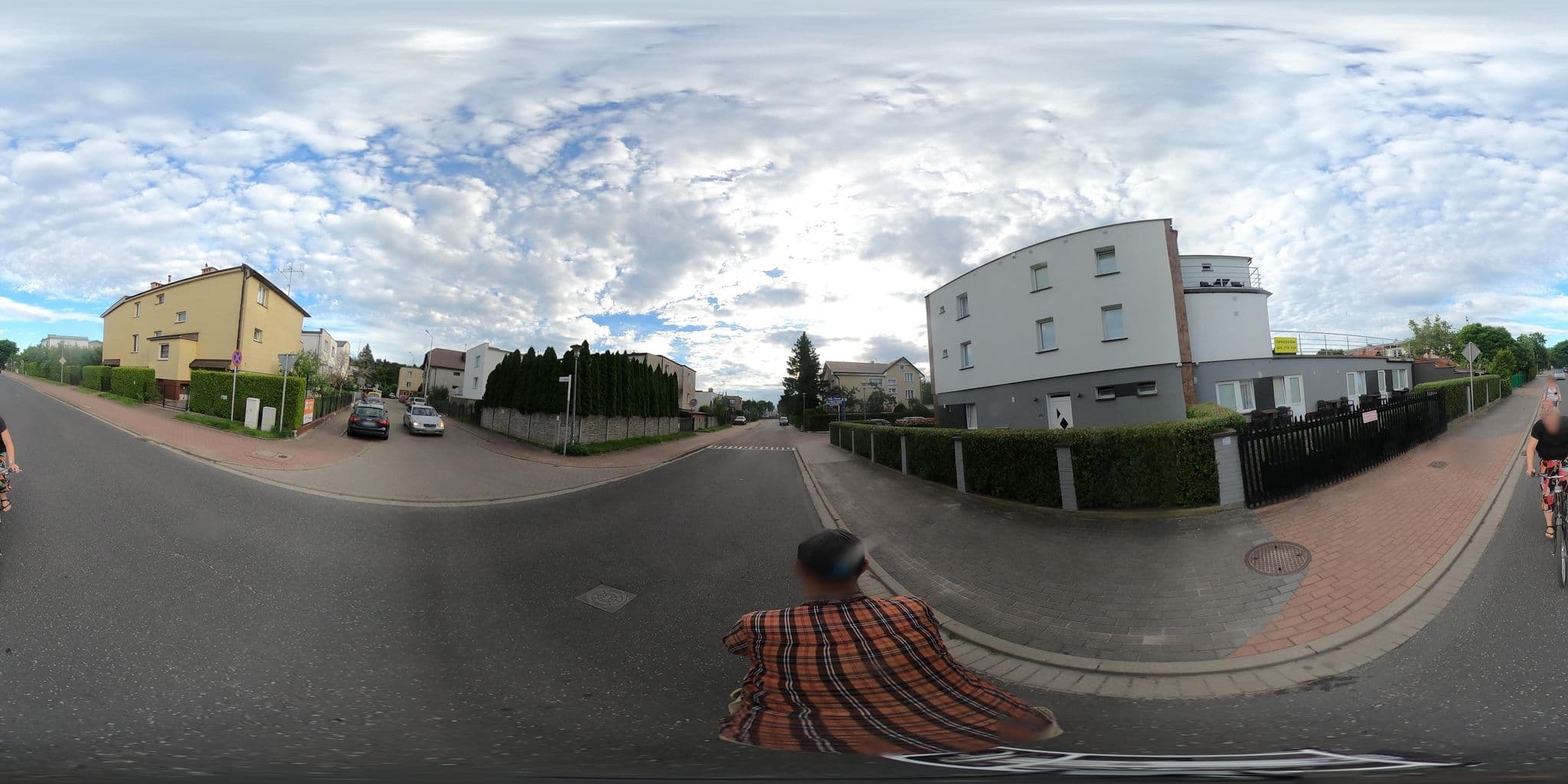 Street view near Villa Diana, Ustka — © masterofnoroad (CC BY-SA · Mapillary)