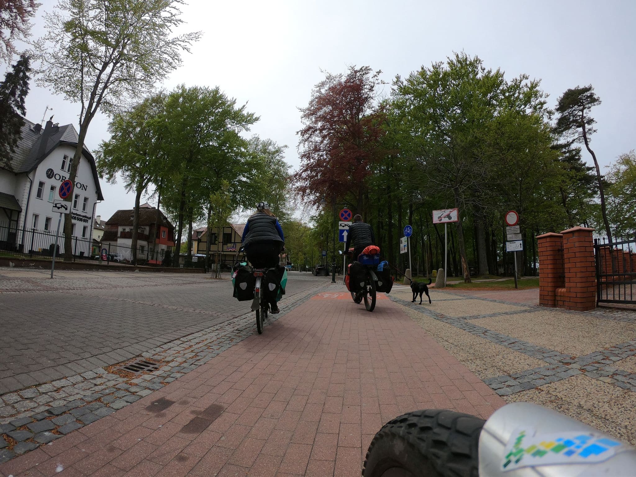 Street view near Hotel Dajana, Ustka — © masterofnoroad (CC BY-SA · Mapillary)