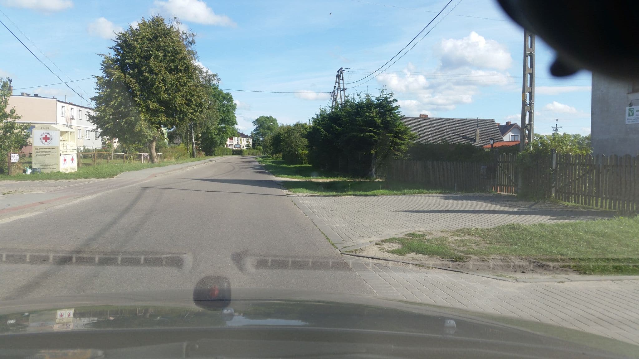 Street view near Pokoje gościnne Mariola - Łeba, Łeba — © kmajcher (CC BY-SA · Mapillary)