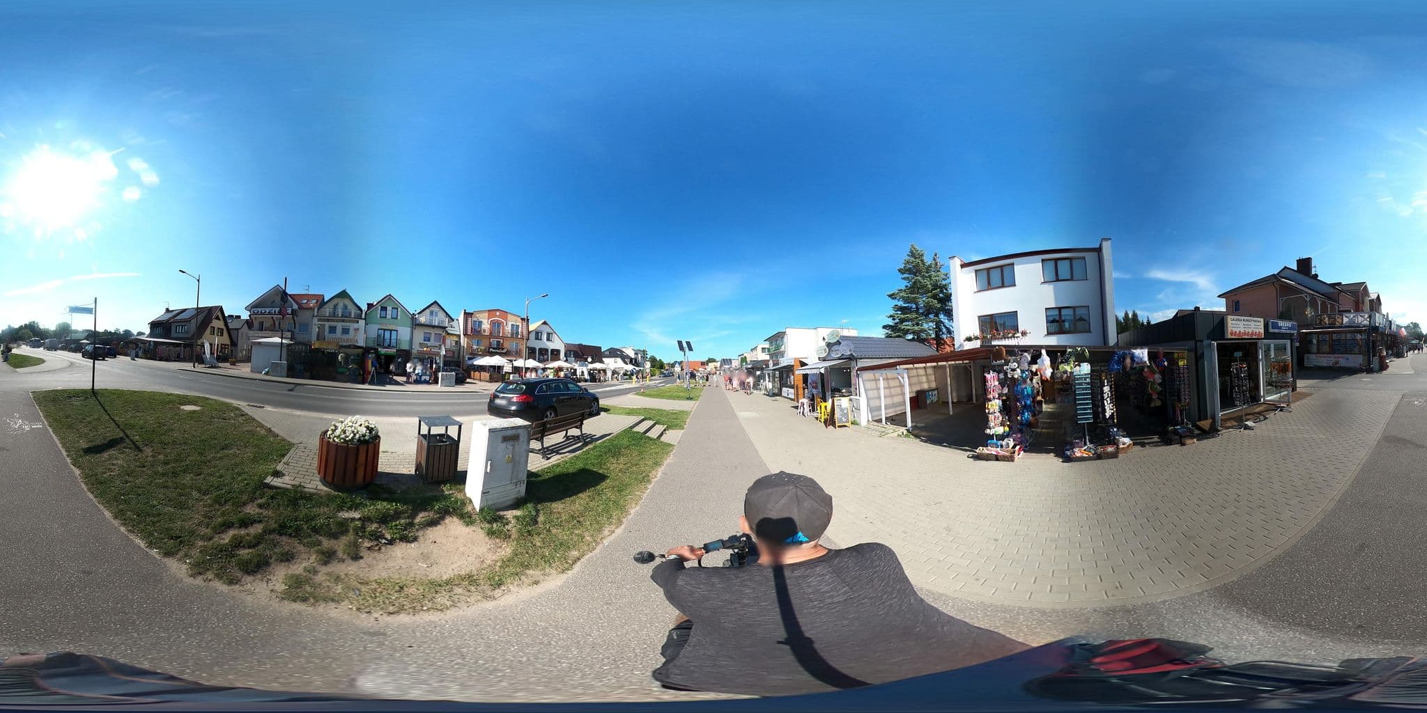 Street view near Laguna. Dom wczasowy, Darłówko — © masterofnoroad (CC BY-SA · Mapillary)