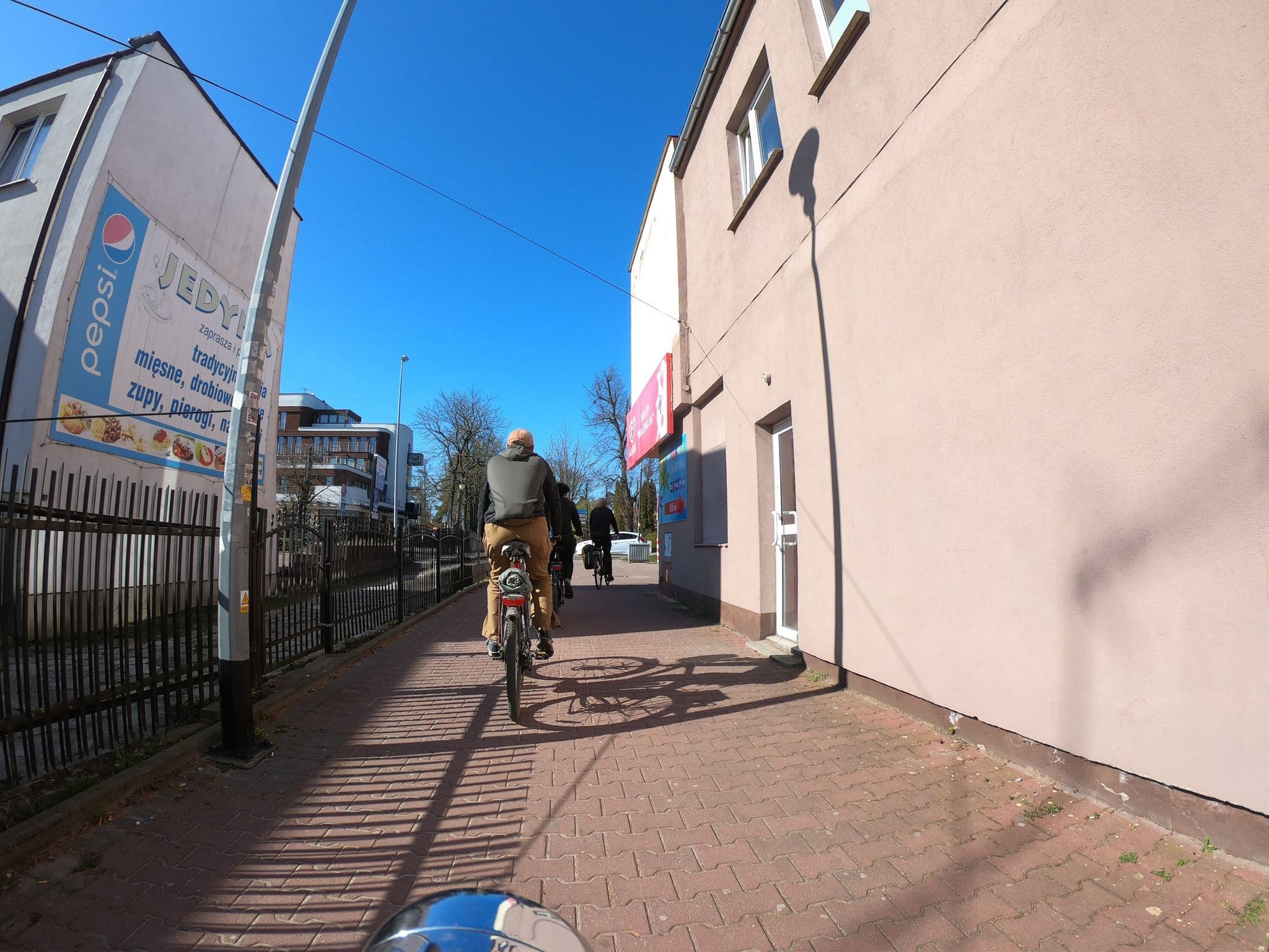 Street view near Pensjonat Jedyna, Mielno — © masterofnoroad (CC BY-SA · Mapillary)