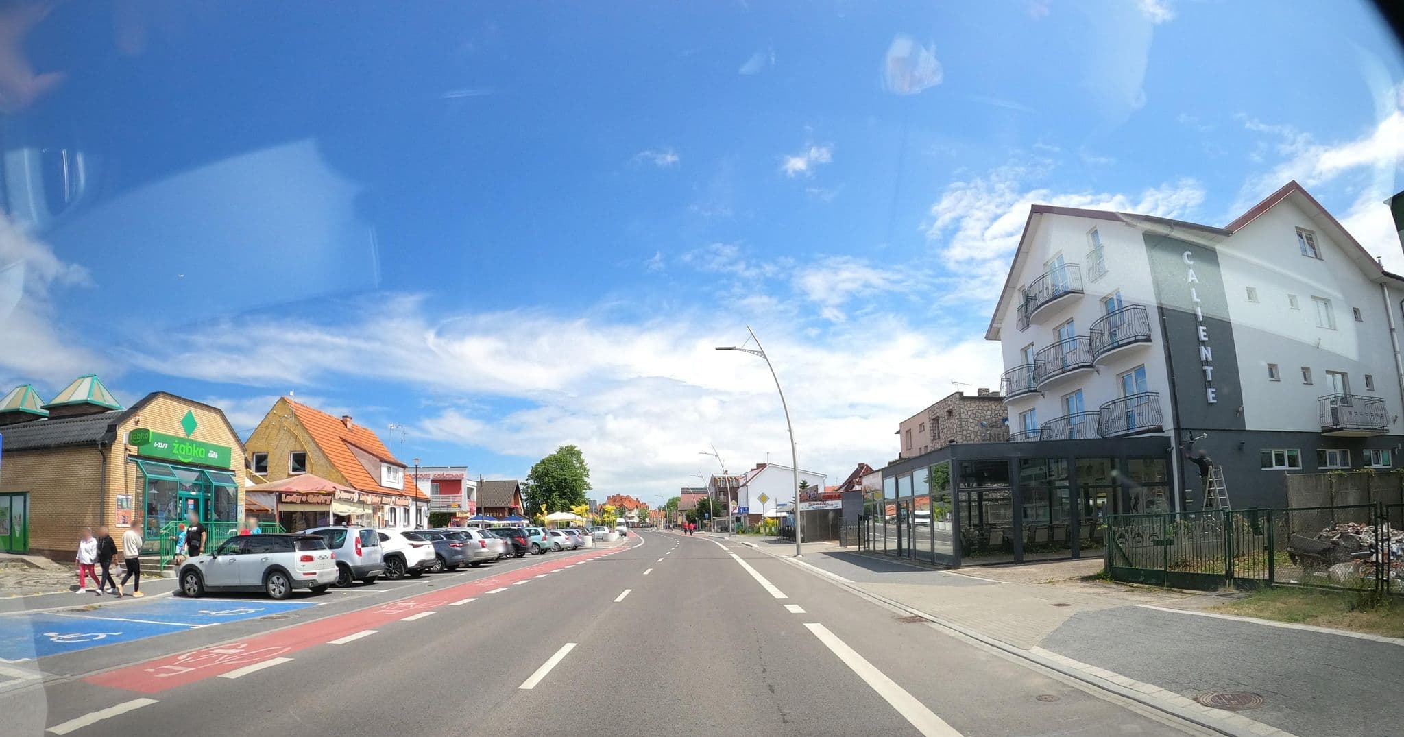 Street view near Ozzy Holiday S c Krystyna Stachowicz Waldemar Stachowicz - Mielno, Mielno — © masterofnoroad (CC BY-SA · Mapillary)