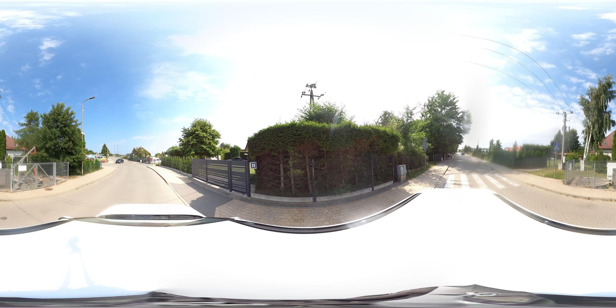Street view near Pensjonat Róża Wiatrów, Darłówko — © masterofnoroad (CC BY-SA · Mapillary)