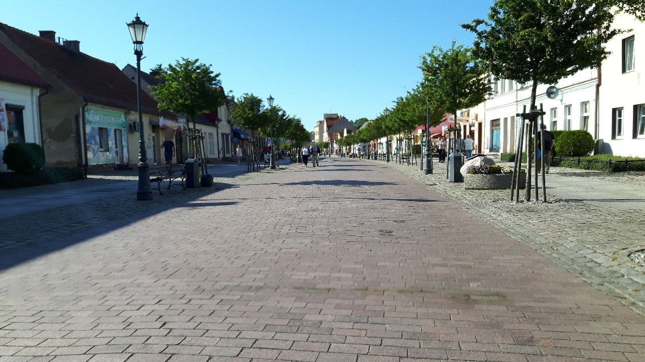 Street view near E & W. Pokoje gościnne, Łeba — © changchun1 (CC BY-SA · Mapillary)