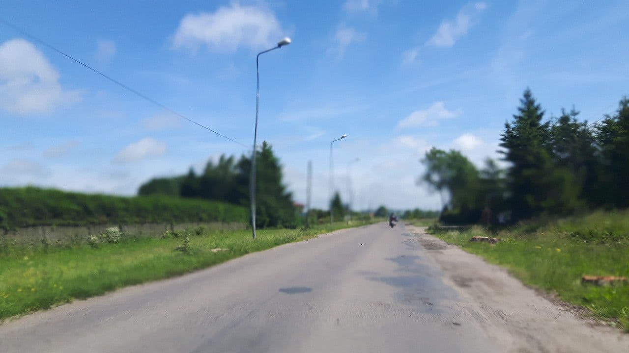 Street view near "pod Wiatrakami" Pensjonat Adelina Panek, Darłowo — © changchun1 (CC BY-SA · Mapillary)