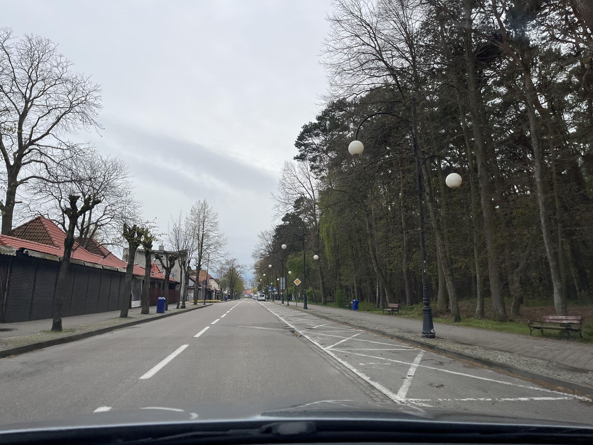 Street view near Sezonowy Wynajem Pokoi Ludwik Greczko, Łeba — © ptks (CC BY-SA · Mapillary)