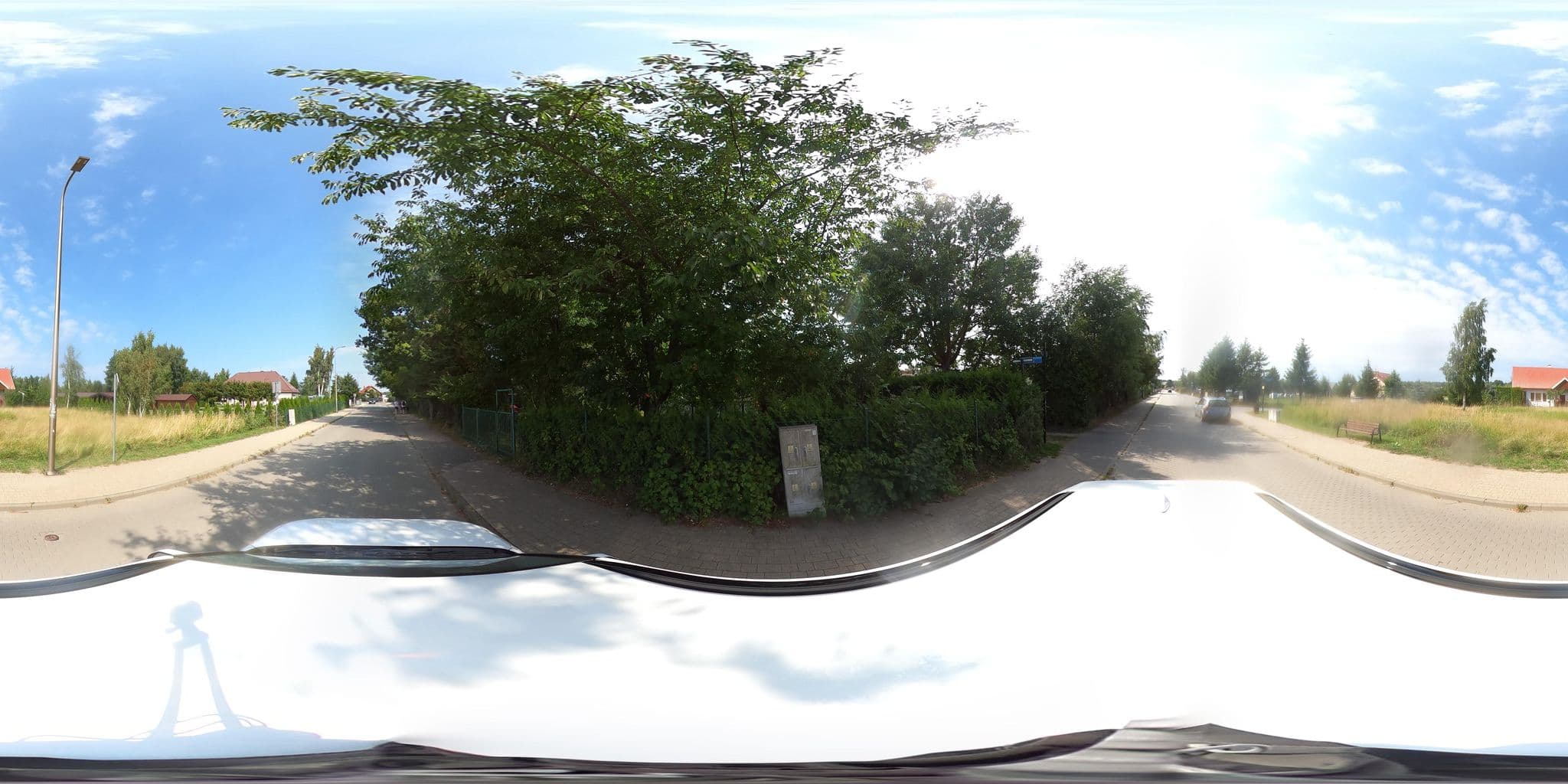 Street view near Ostoja. Domki letniskowe, Darłówko — © masterofnoroad (CC BY-SA · Mapillary)