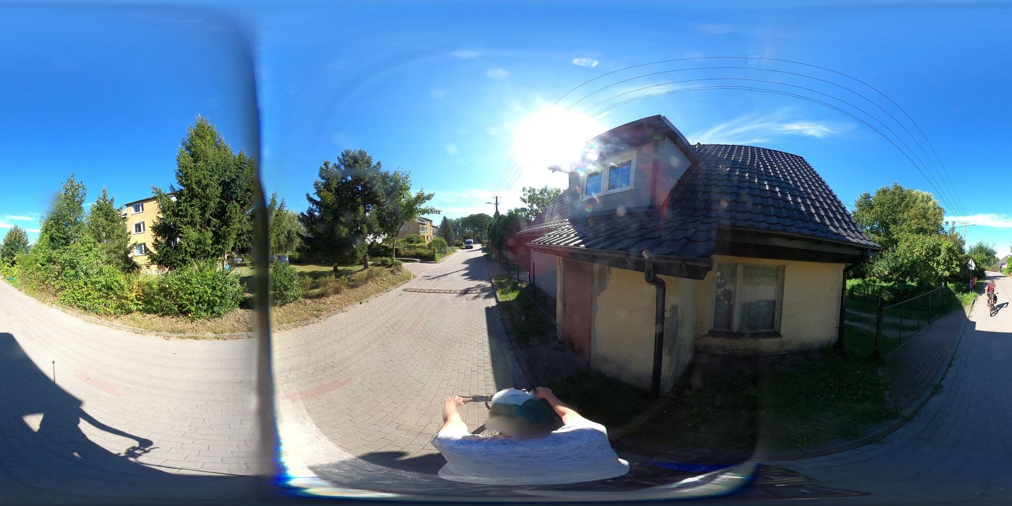 Street view near "U Ewy" Domki Letniskowe Ewa Buss, Darłowo — © Ameba (CC BY-SA · Mapillary)