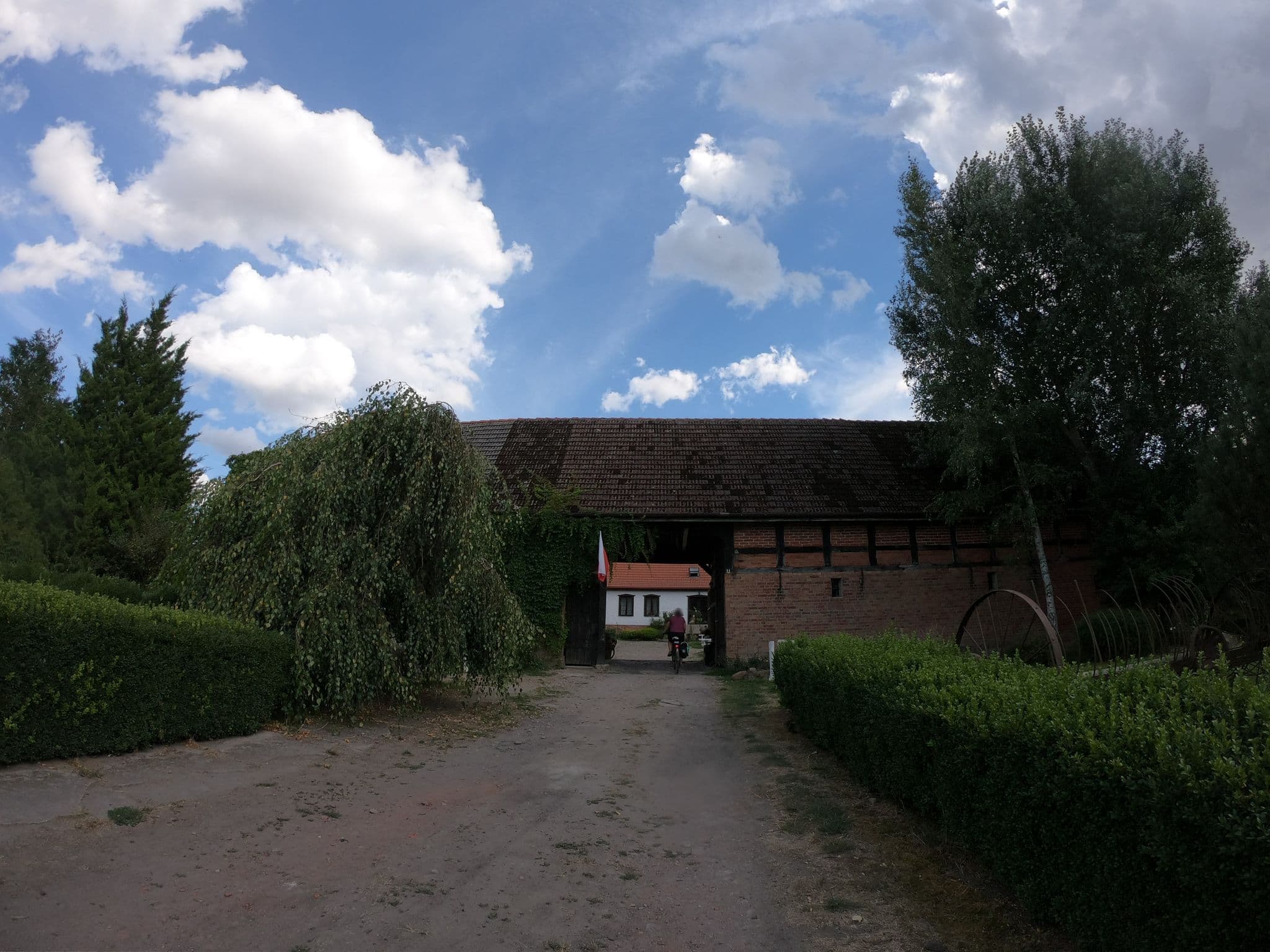 Street view near zagroda śledziowa, Ustka — © masterofnoroad (CC BY-SA · Mapillary)