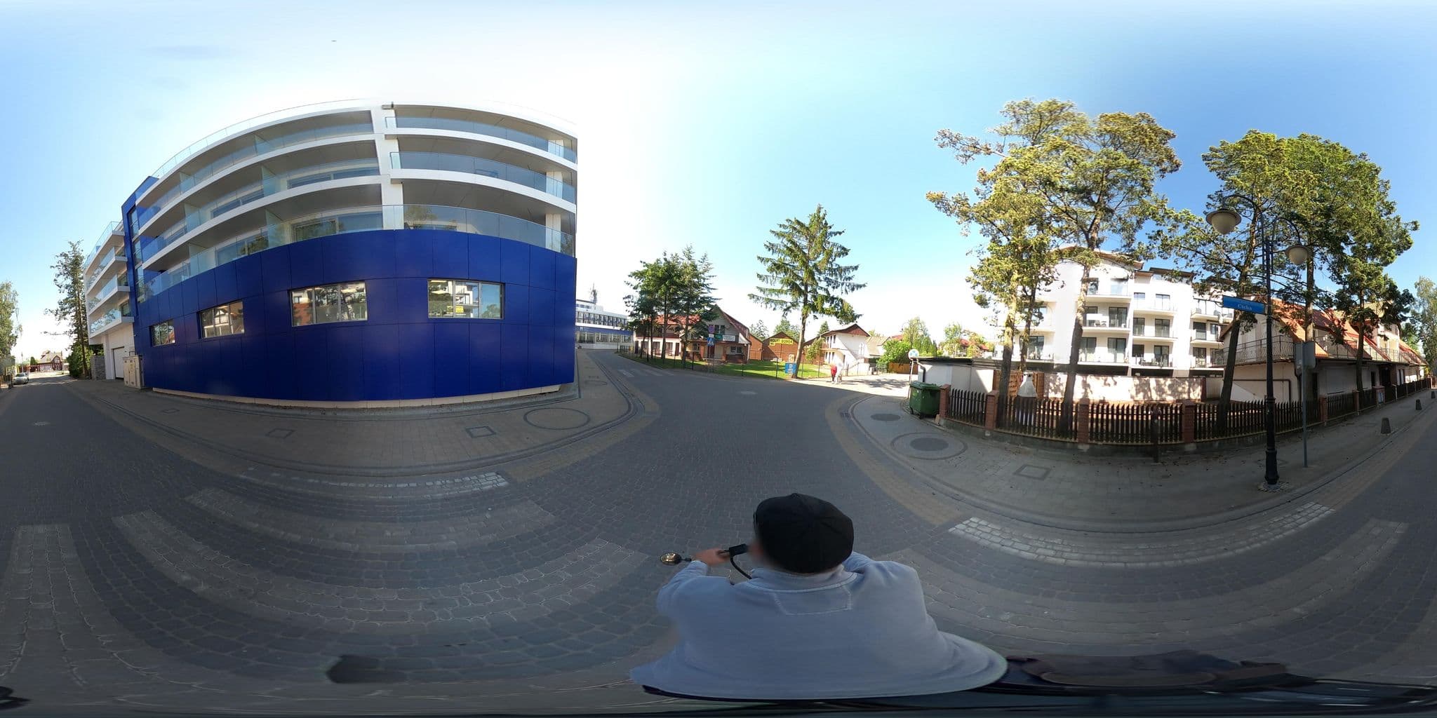 Street view near Pokoje gościnne Joanna Waszkiewicz-Byszewska, Mielno — © masterofnoroad (CC BY-SA · Mapillary)