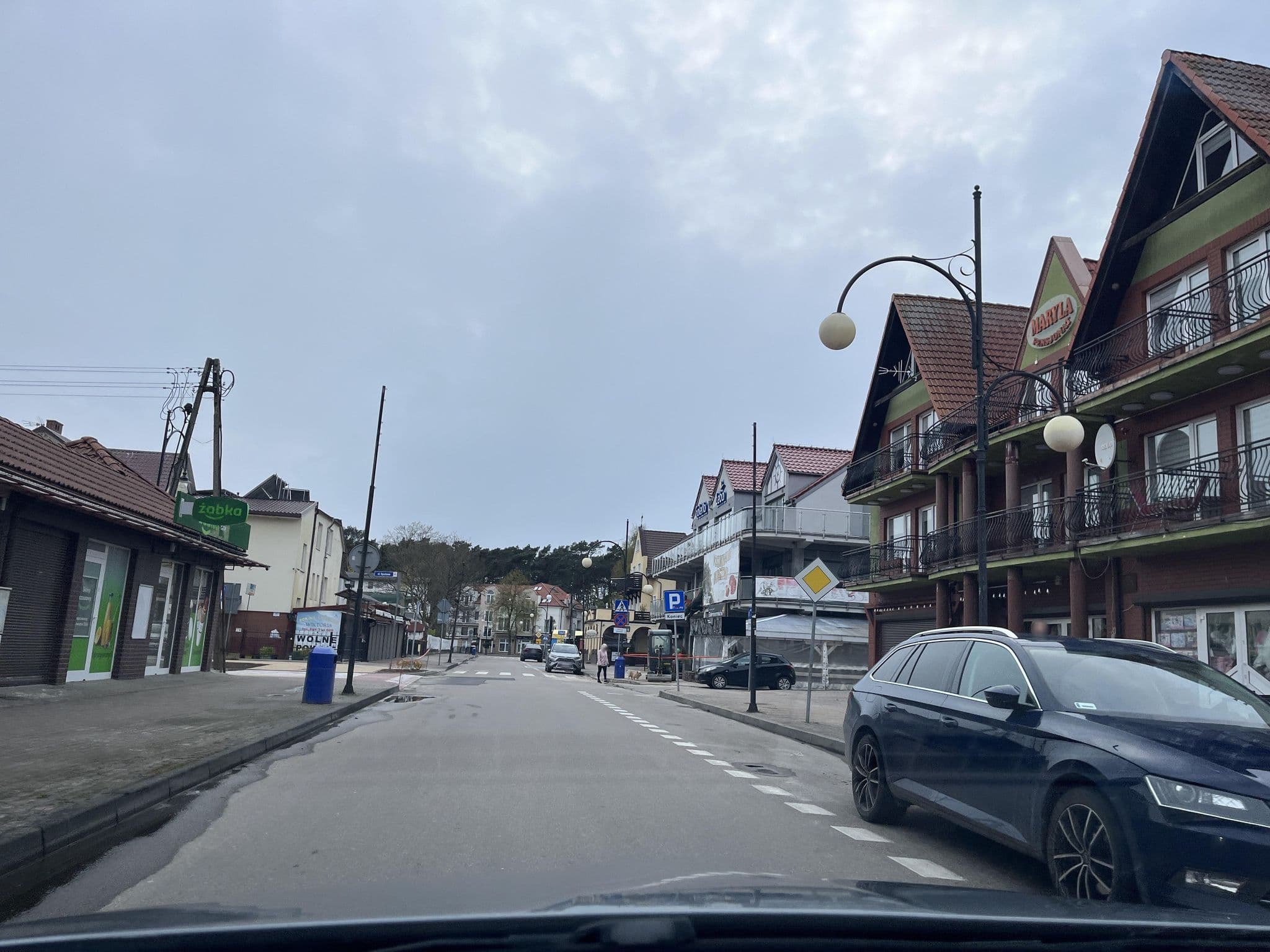 Street view near Willa Rafa Łeba, Łeba — © ptks (CC BY-SA · Mapillary)