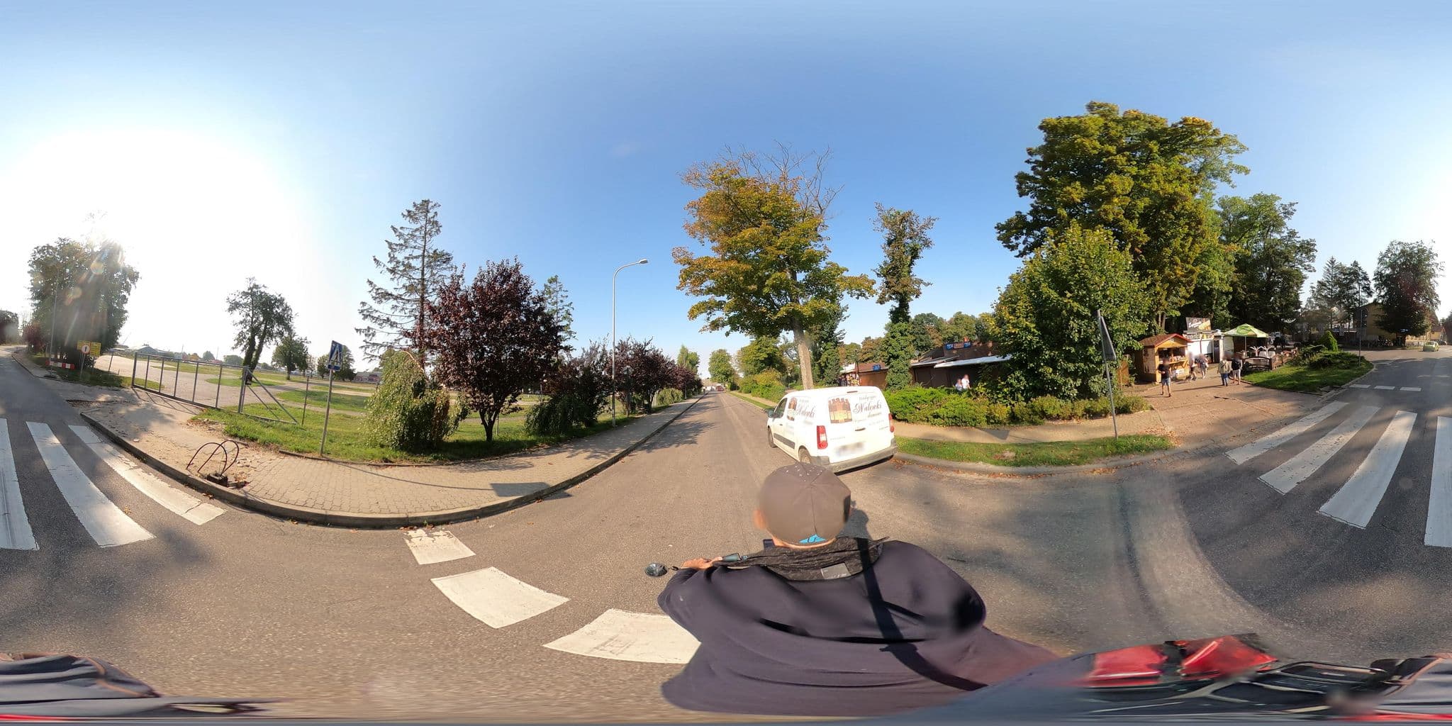 Street view near Biała Mewa. Pokoje gościnne. Srech E., Darłówko — © masterofnoroad (CC BY-SA · Mapillary)