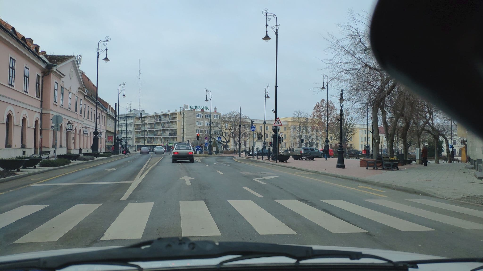 Street view near Hotel Centrál *** - Nagykanizsa, Nagykanizsa — © rbader (CC BY-SA · Mapillary)