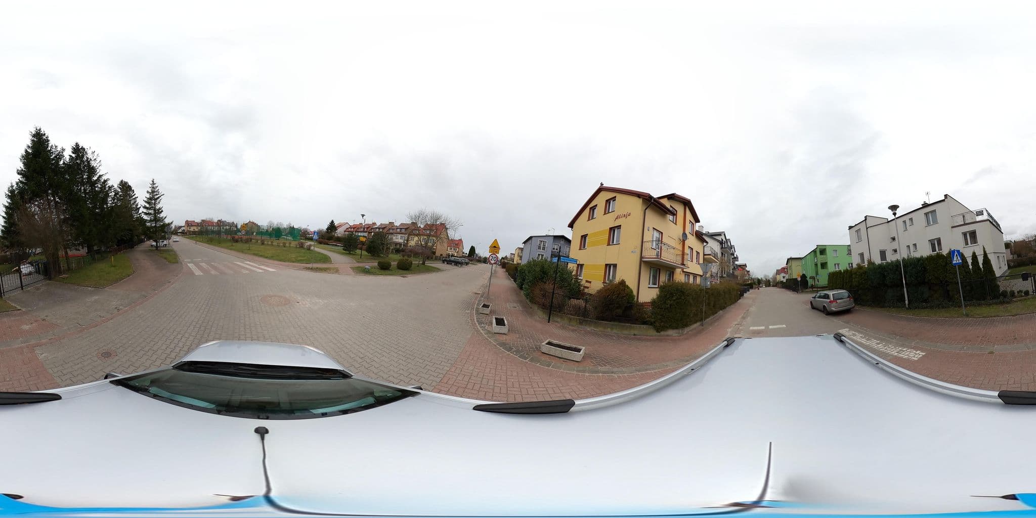 Street view near Willa Merlin, Mielno — © masterofnoroad (CC BY-SA · Mapillary)