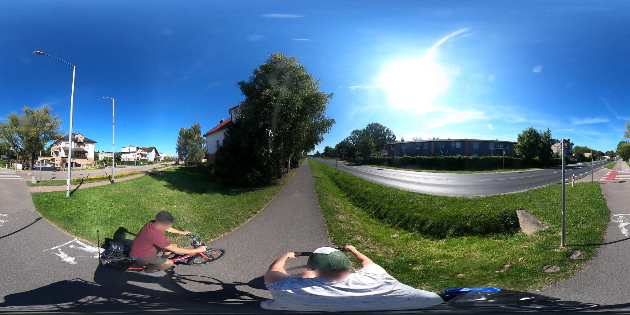 Street view near Gemini Villa, Mielno — © Ameba (CC BY-SA · Mapillary)