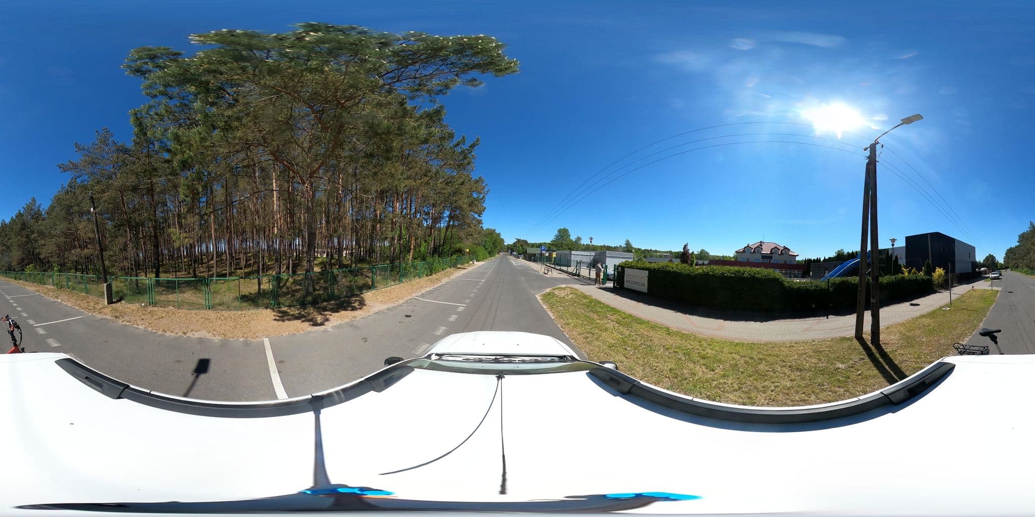 Street view near Basen Złota Plaża, Mielno — © masterofnoroad (CC BY-SA · Mapillary)