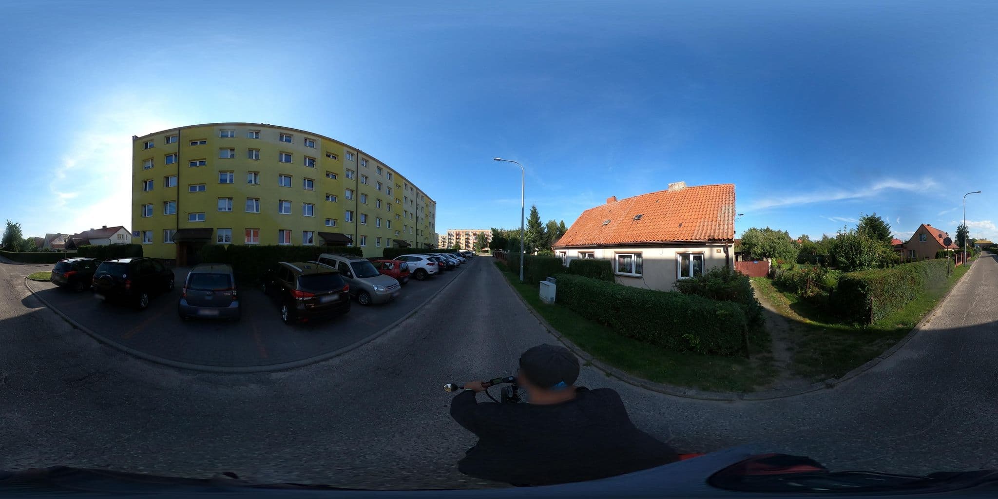 Street view near Barbara Kowalik Wynajem Pokoi Pod Kaskadą, Darłowo — © masterofnoroad (CC BY-SA · Mapillary)