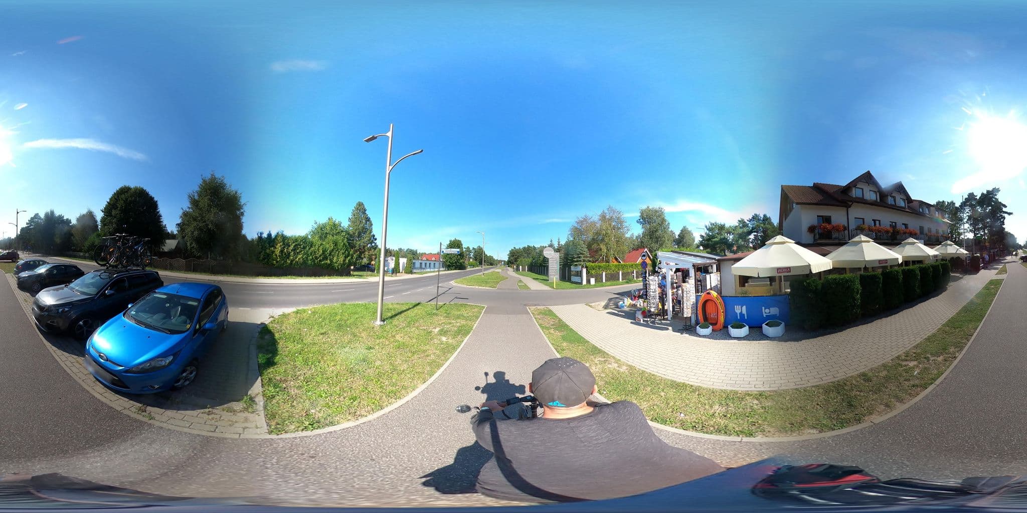 Street view near Bursztyn – Bernstein Kur- & Wellnesszentrum, Darłówko — © masterofnoroad (CC BY-SA · Mapillary)