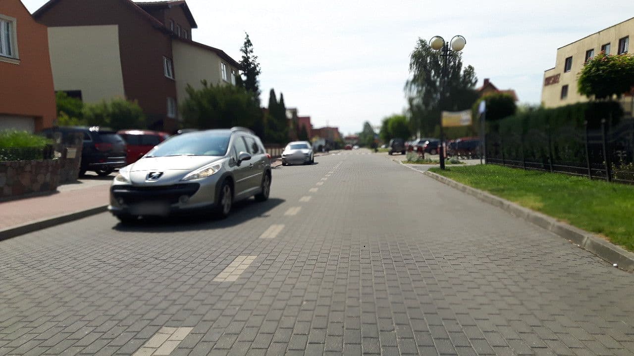 Street view near Willa Meander, Łeba — © changchun1 (CC BY-SA · Mapillary)