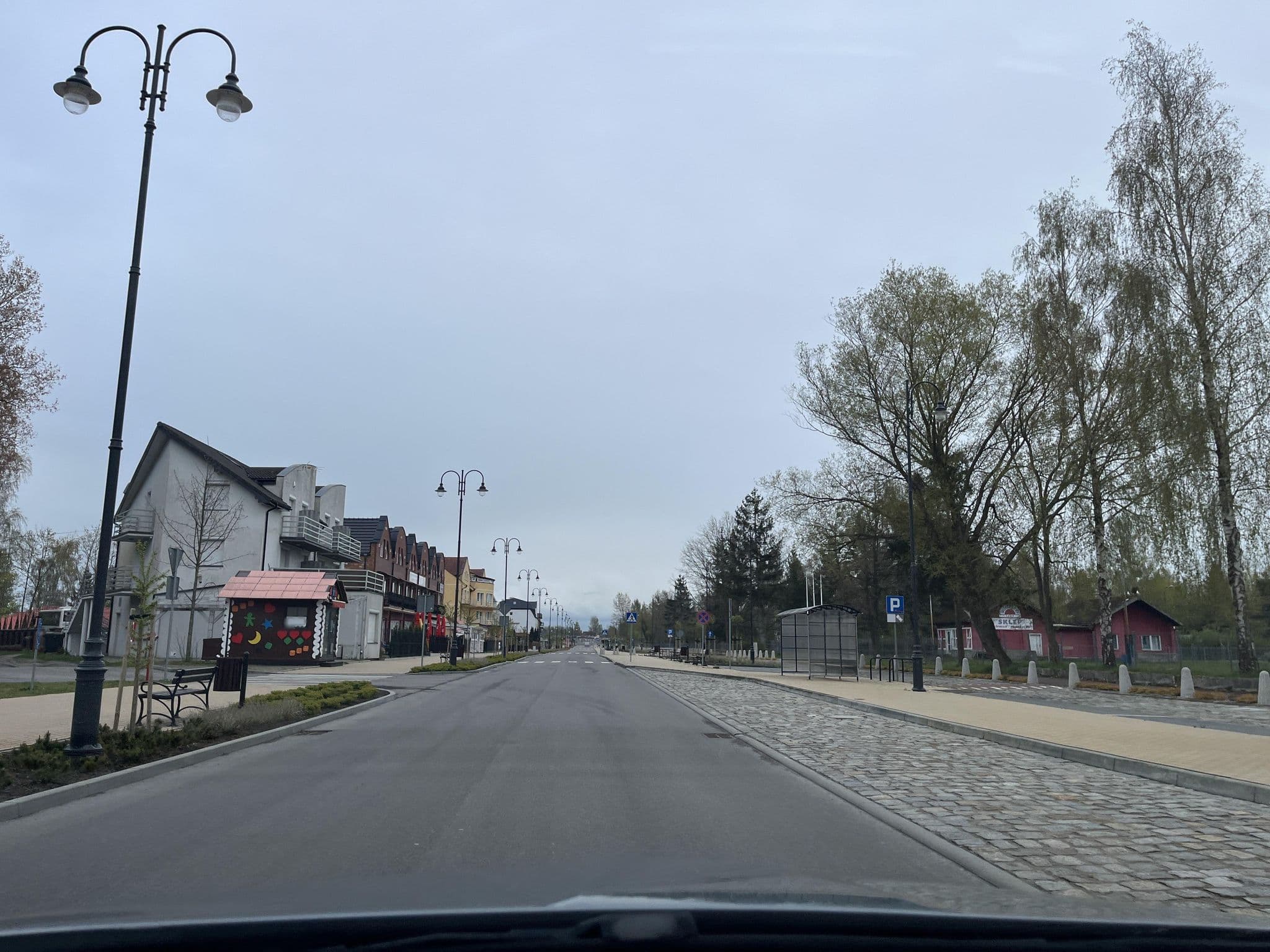 Street view near Horyzont Sp. z o.o., Łeba — © ptks (CC BY-SA · Mapillary)