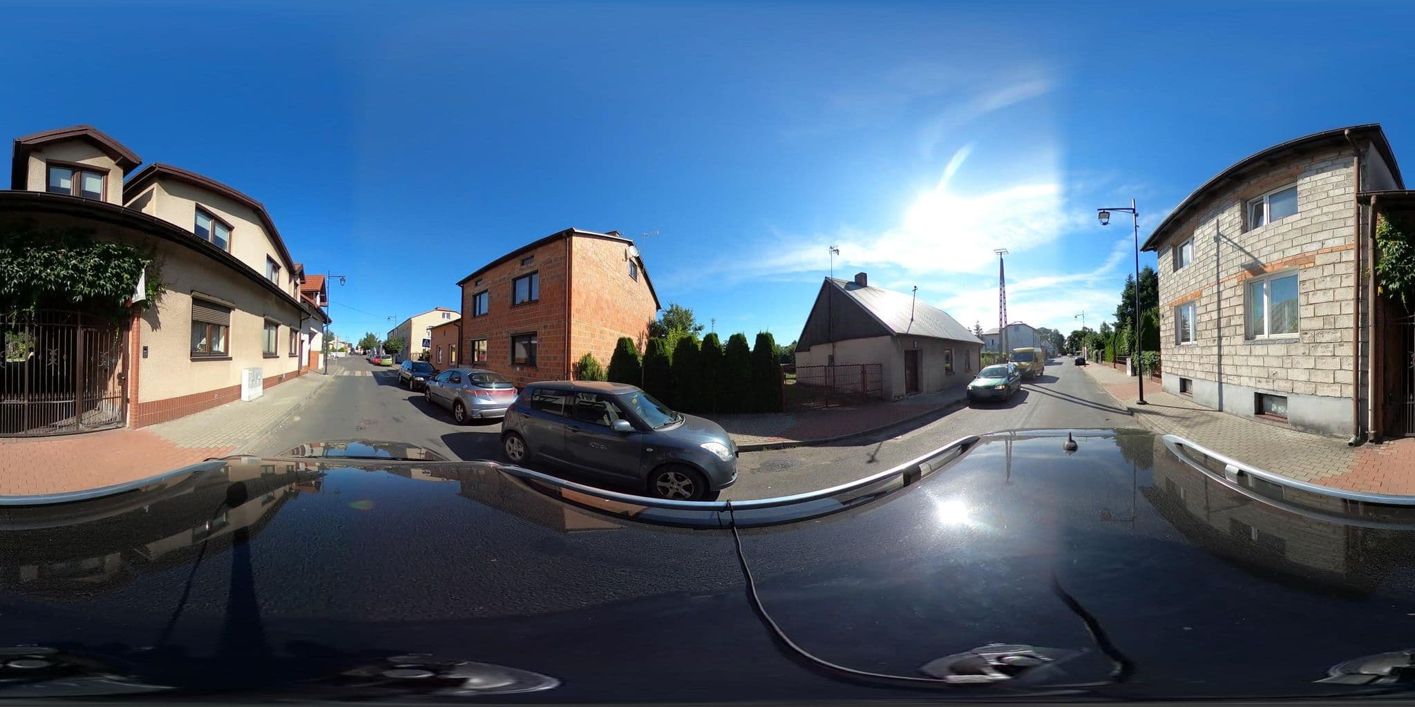 Street view near Pokoje Optima, Uniejów — © stoper7 (CC BY-SA · Mapillary)