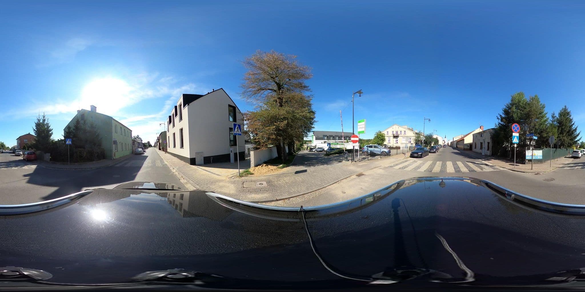 Street view near Kamienica, Uniejów — © stoper7 (CC BY-SA · Mapillary)