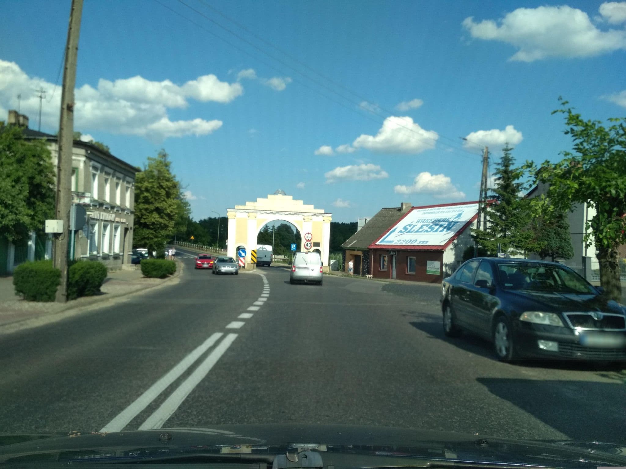 Street view near "Termy Ślesińskie" Sp. z o.o., Ślesin — © strudel (CC BY-SA · Mapillary)