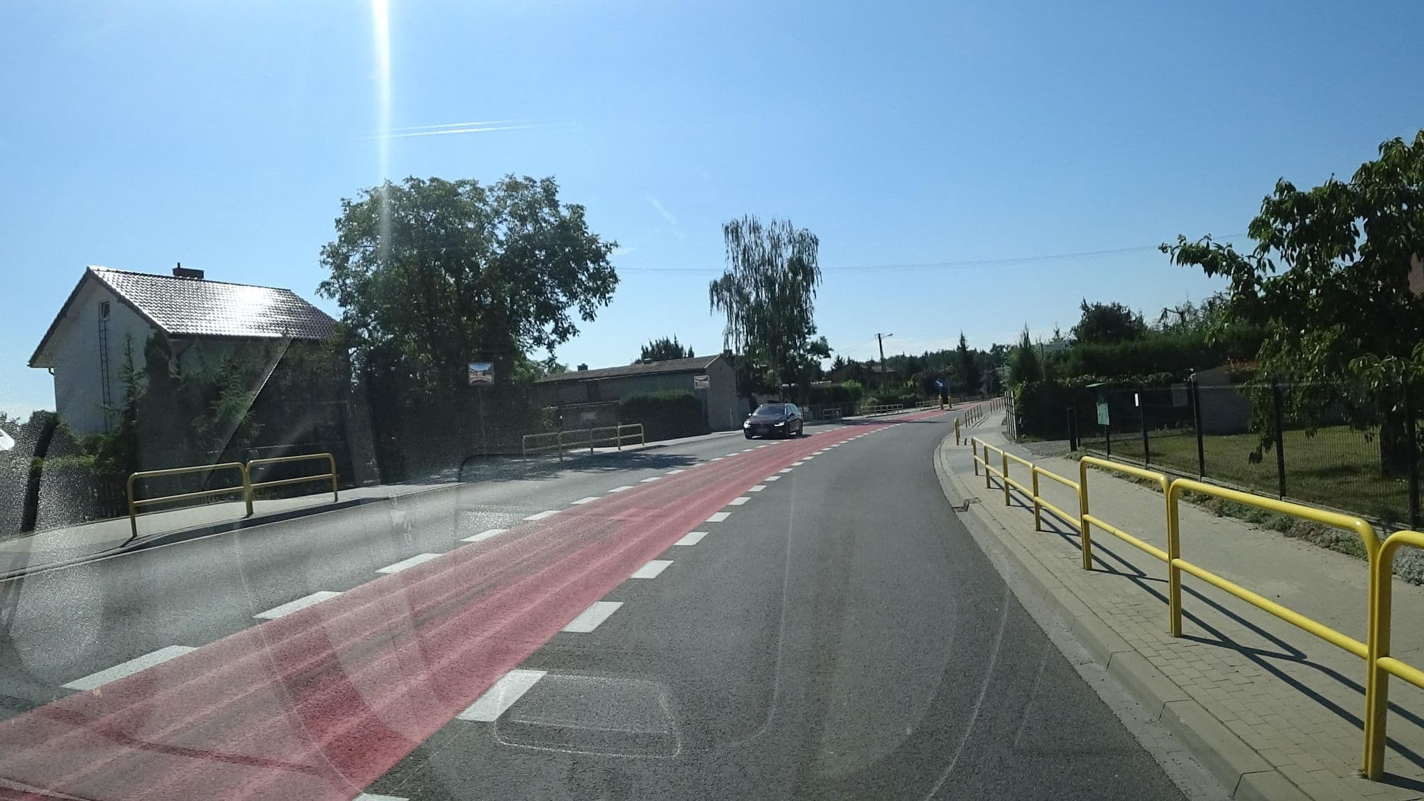 Street view near Centrum Szkoleniowo - Wypoczynkowe Magnolia, Ślesin — © flohoff (CC BY-SA · Mapillary)