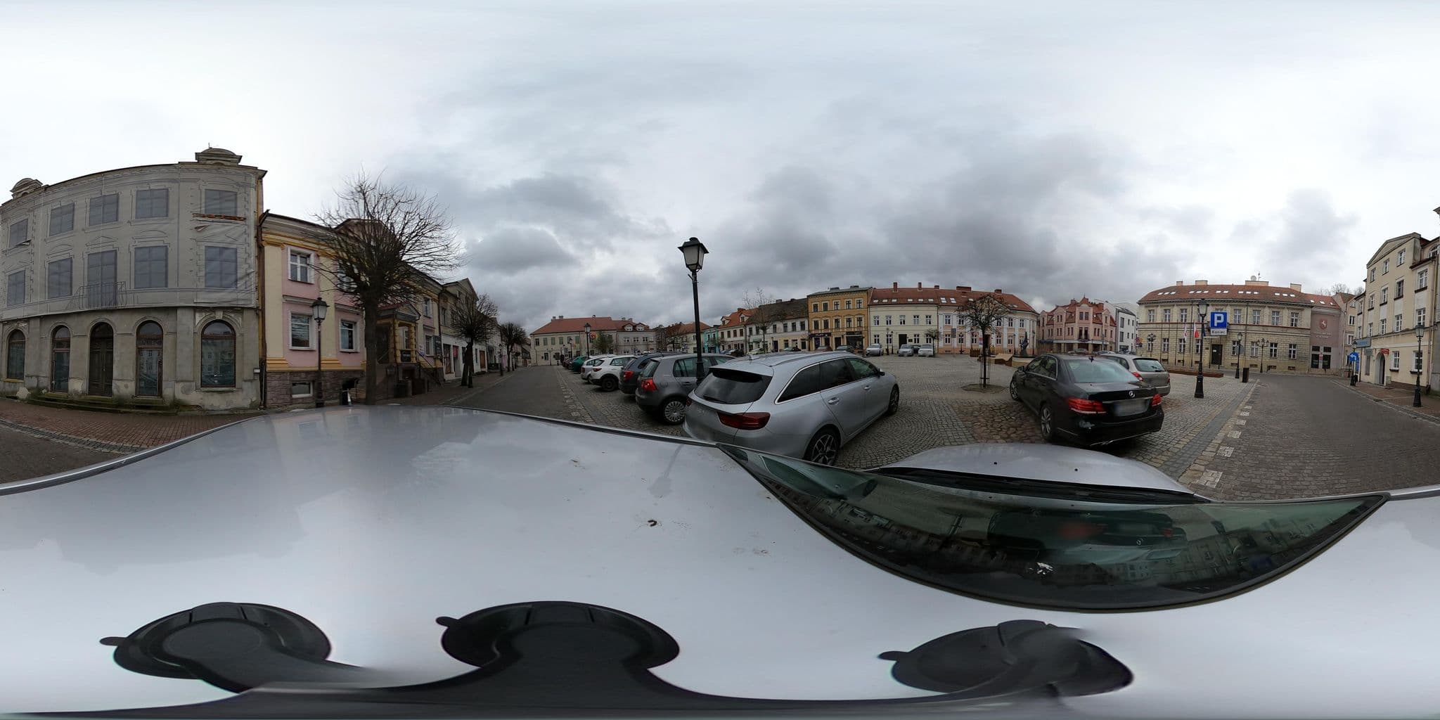 Street view near Pensjonat Grodzki, Konin — © Wojciech_TPE (CC BY-SA · Mapillary)