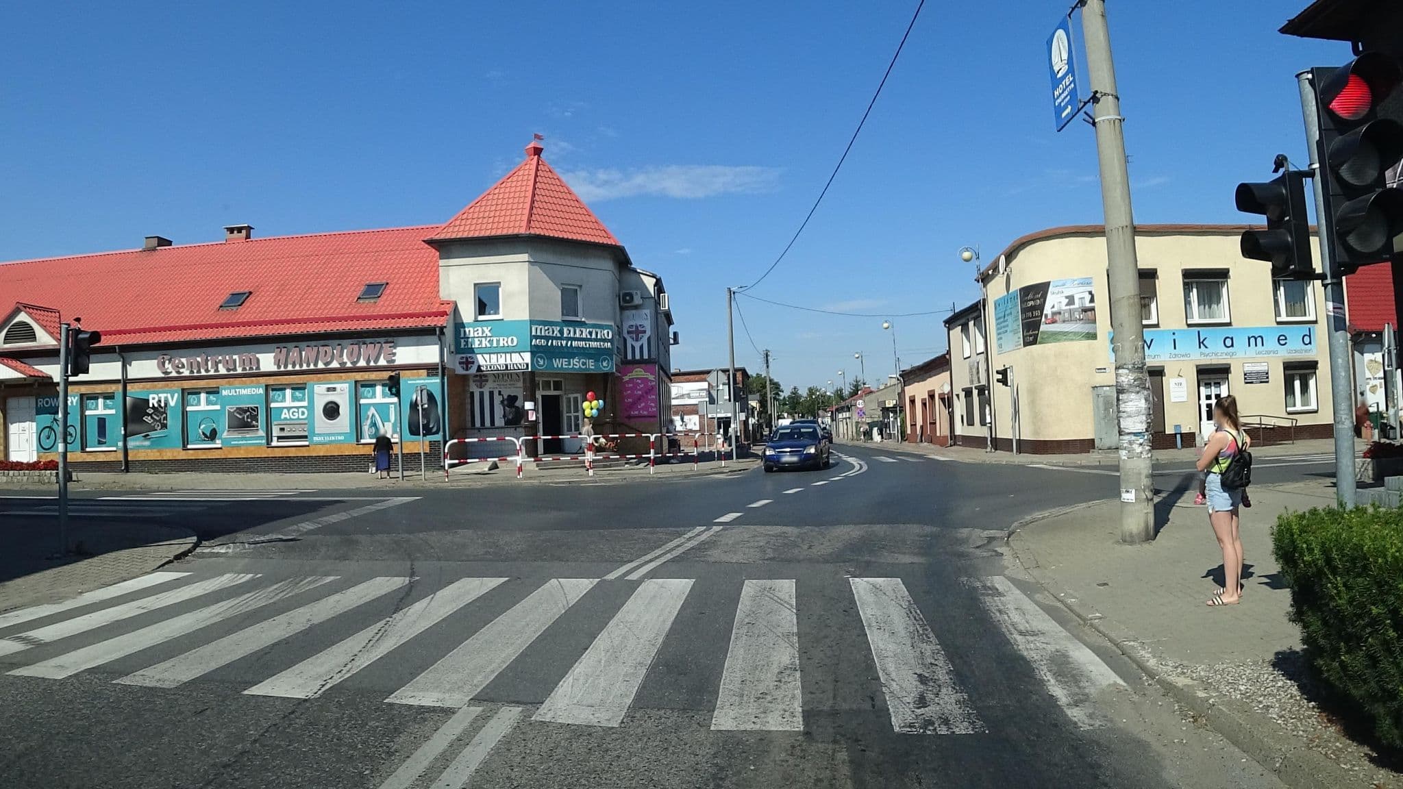 Street view near Ośrodek Sportu I Rekreacji, Ślesin — © flohoff (CC BY-SA · Mapillary)