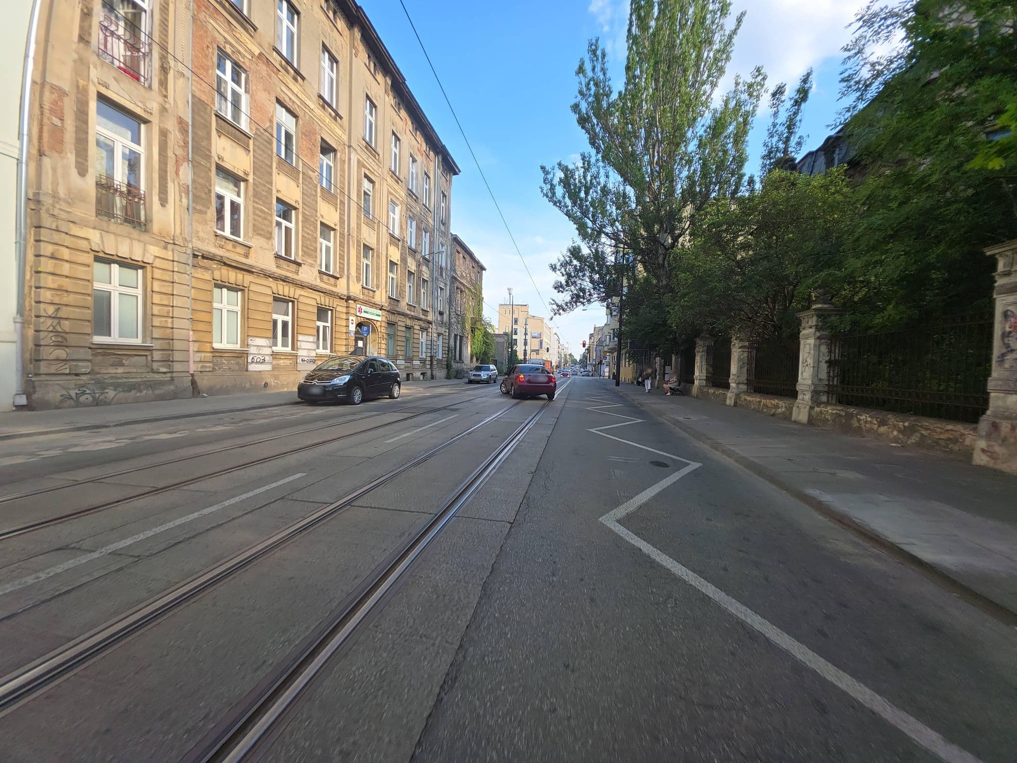 Street view near Star Apartment City Center, Łódź — © Rowerowa_Lodz (CC BY-SA · Mapillary)