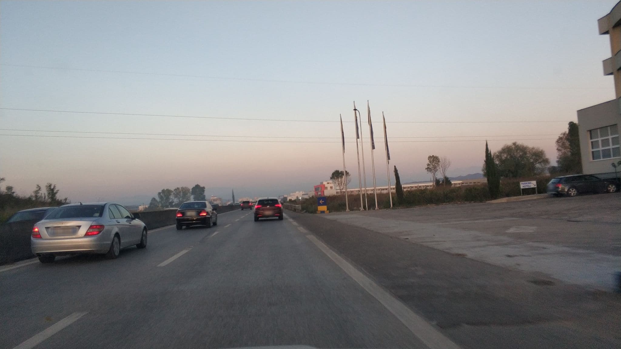 Street view near Crystal Hotel, Rrashbull — © freddouhelk (CC BY-SA · Mapillary)