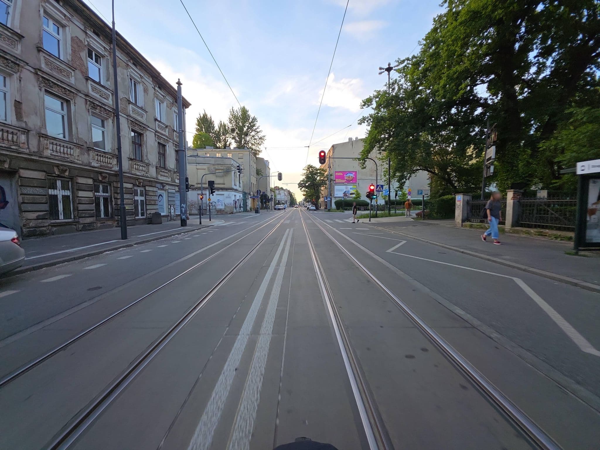 Street view near Tapety ścienne, Łódź — © Rowerowa_Lodz (CC BY-SA · Mapillary)